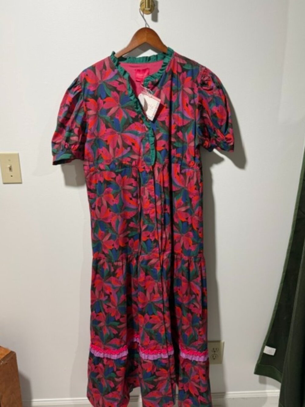 Marie Floral Bohemian Dress NWT
